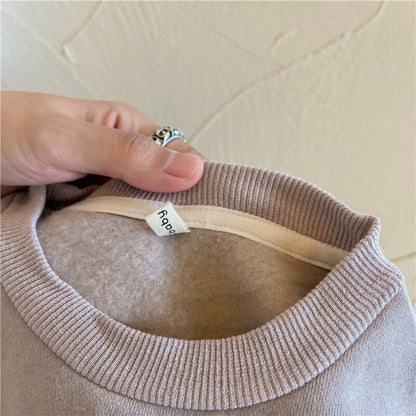 トレーナー・フーディ キッズ レター ロゴ トップス スウェットシャツ【mh0000252】