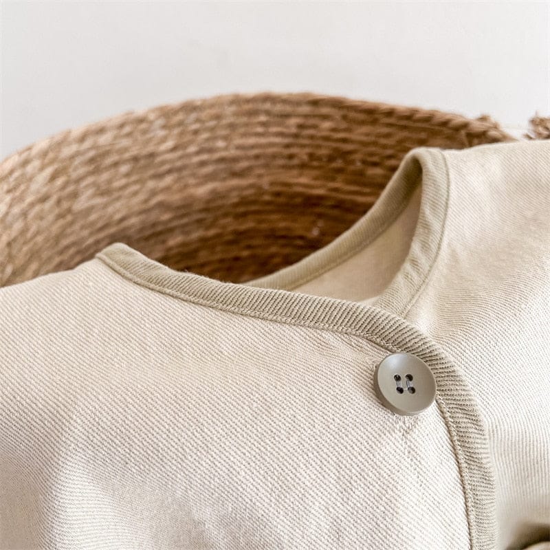 ショートコート・ジャケット・ジャンパー キッズ コットン カーディガンジャケット【mh0000595】