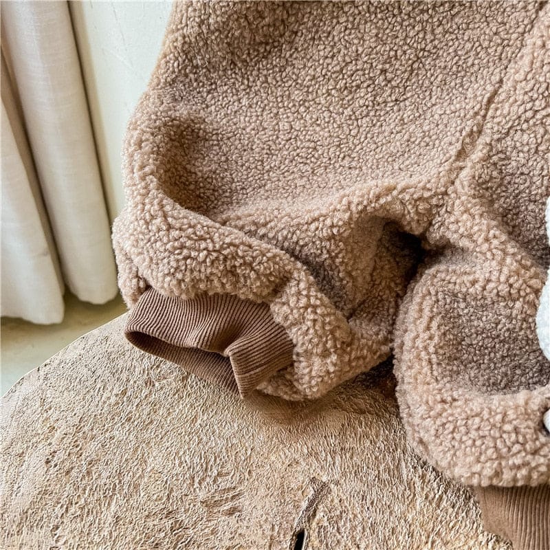 ノースリーブジャンプスーツ キッズ フリース ノースリーブ ジャンプスーツ オーバーオール【mh0001394】