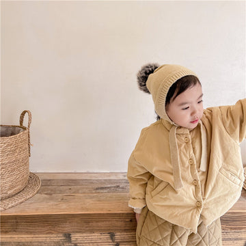 ショートコート・ジャケット・ジャンパー Yellow / 80cm キッズ ジャケット コート アウター【mh0000246】