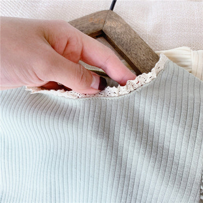 半袖Tシャツ キッズ レース 半袖 トップス【mh0000520】