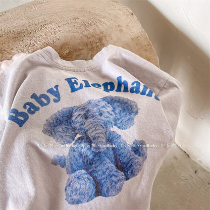 半袖Tシャツ キッズ うさぎ バニー ぞう エレファント 半袖 Tシャツ【mh0000791】