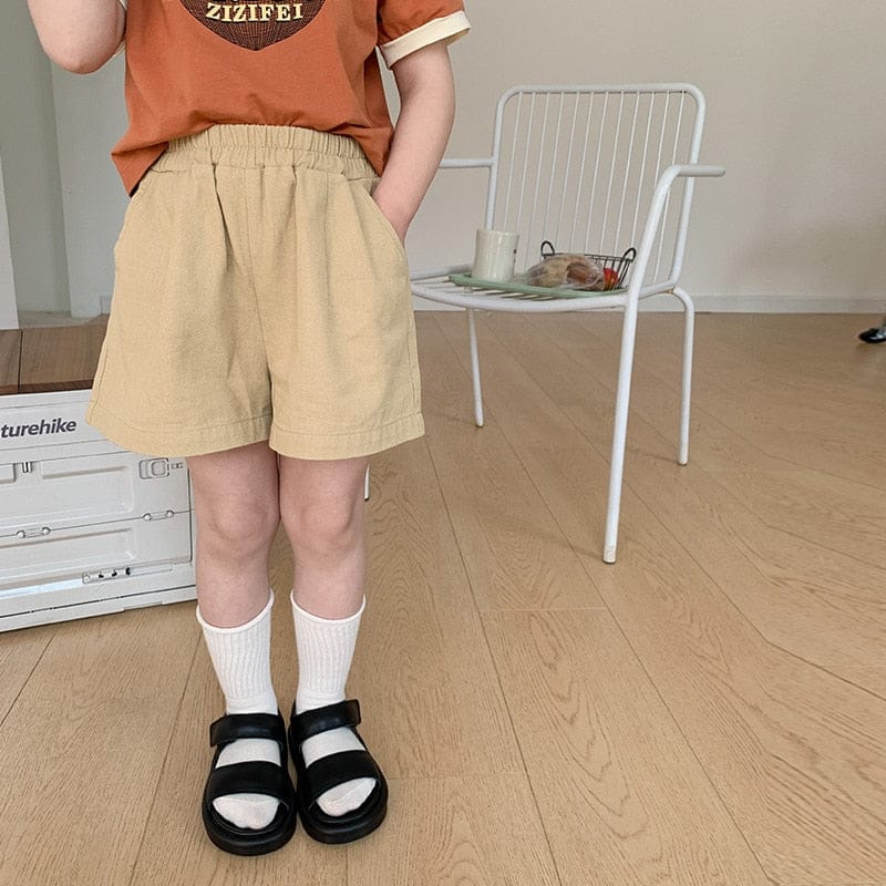 ハーフパンツ・ショートパンツ Khaki / 12M 80cm キッズ ルーズ ショートパンツ【mh0000828】