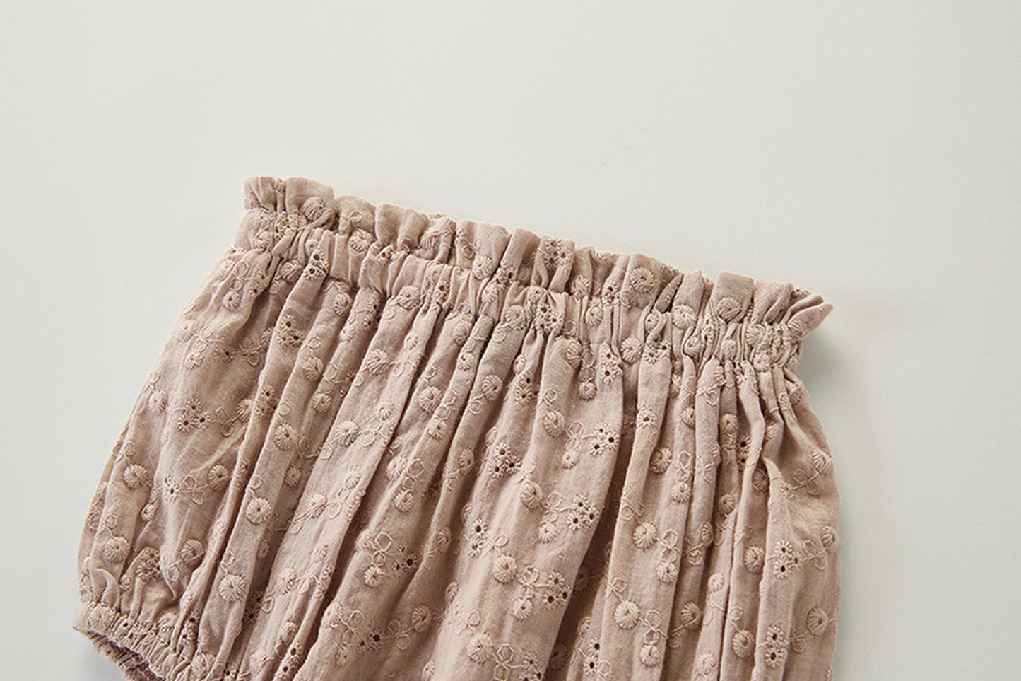 ノースリーブセットアップ ベビー セットアップ ノースリーブ ブラウス ブルマ パンツ ボンネット 帽子【mh0000739】