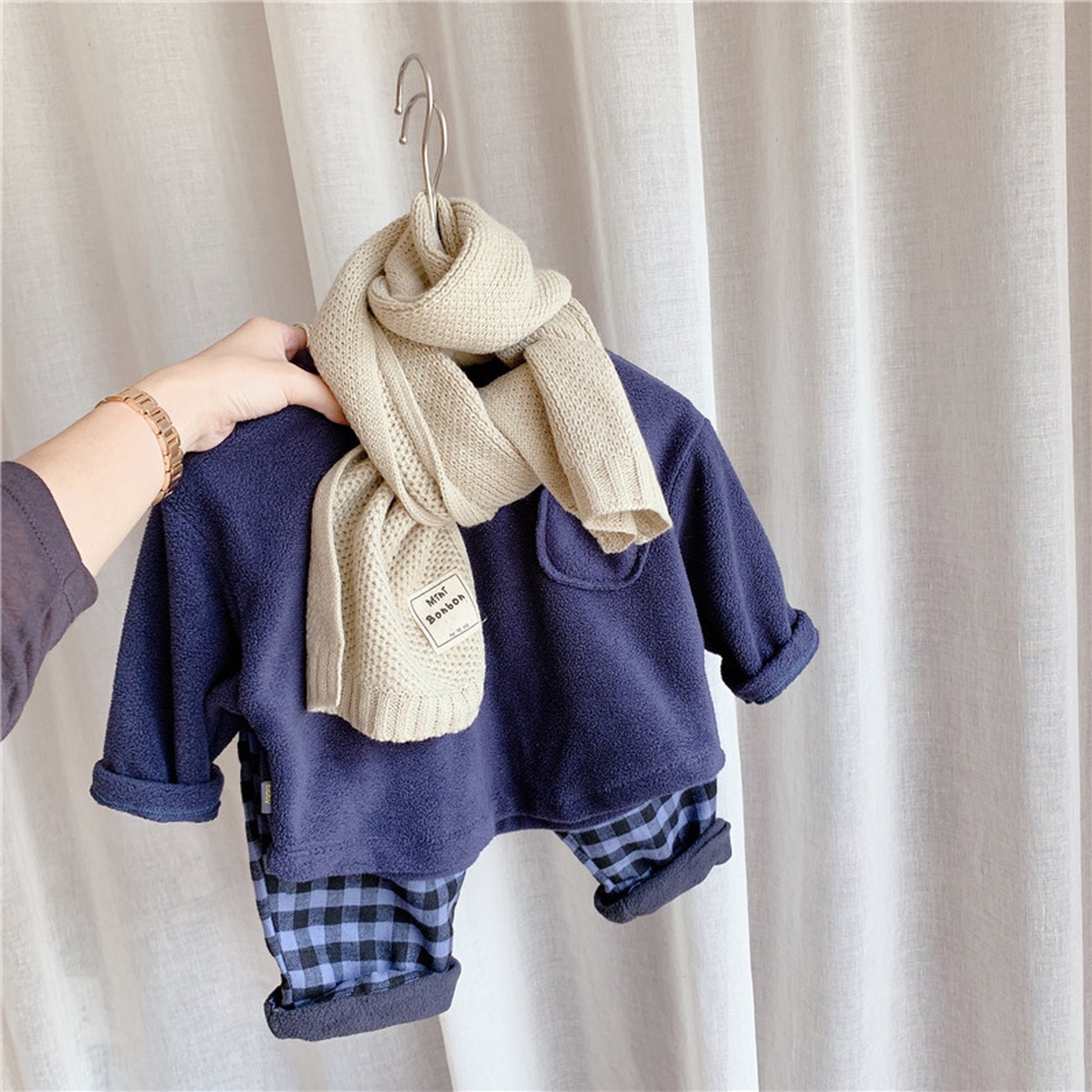 -キッズ フリース トップス【mh0000273】 - mamahalo shop - 長袖Tシャツ -  べビー服 - 子供服 - 男の子 - 女の子