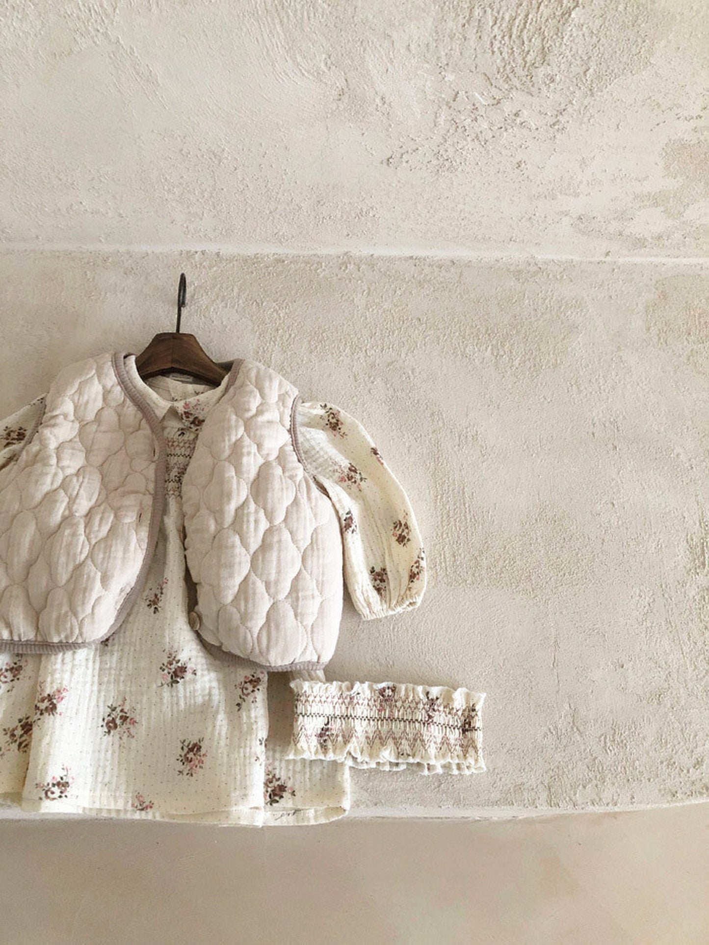 -ベビー キルティング アウター ベスト【mh0000240】 - mamahalo shop - ベスト -  べビー服 - 子供服 - 男の子 - 女の子