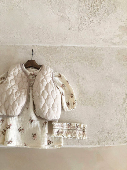 -ベビー キルティング アウター ベスト【mh0000240】 - mamahalo shop - ベスト -  べビー服 - 子供服 - 男の子 - 女の子