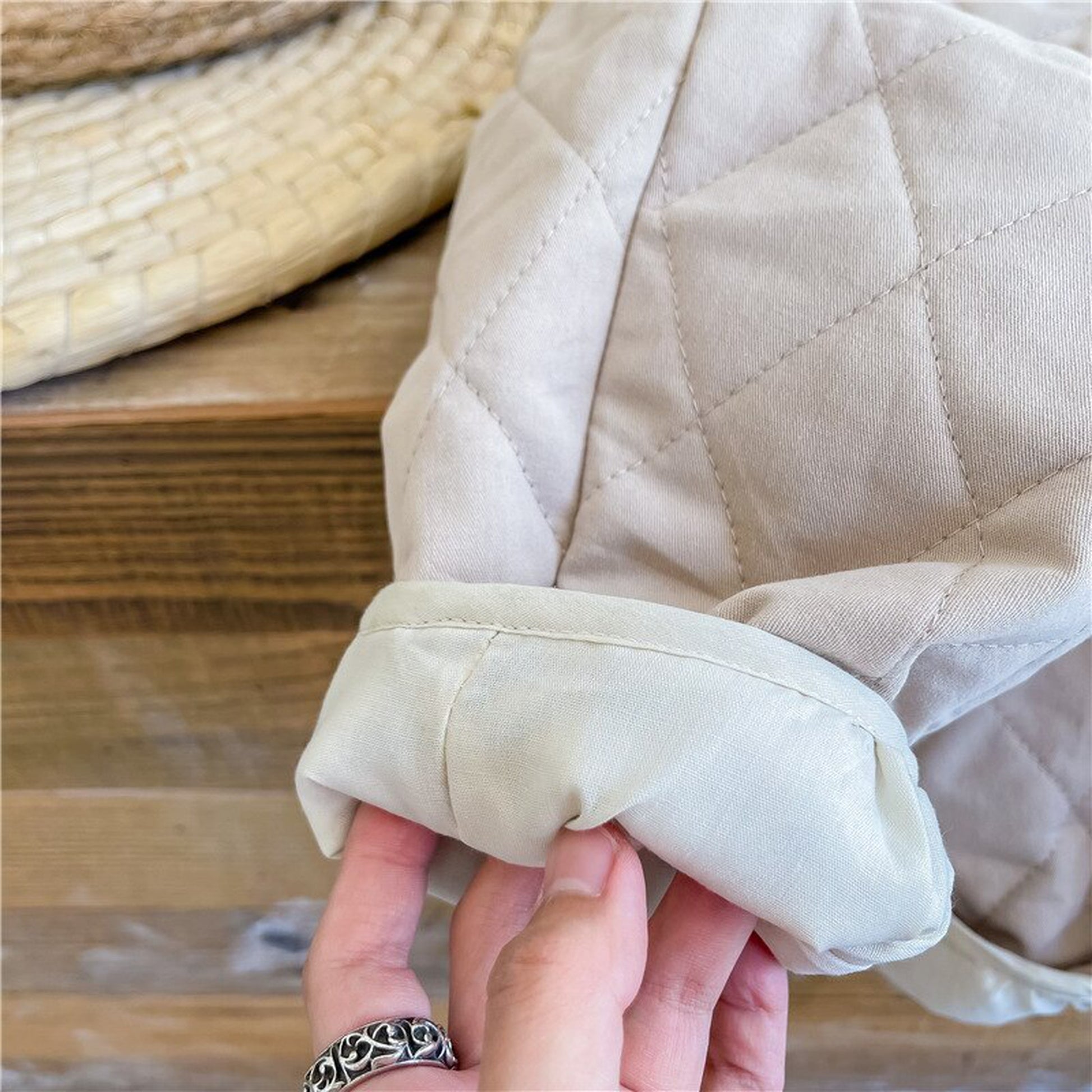 -キッズ キルティング アウター パンツ【mh0000291】 - mamahalo shop - ロングパンツ・スウェットパンツ -  べビー服 - 子供服 - 男の子 - 女の子