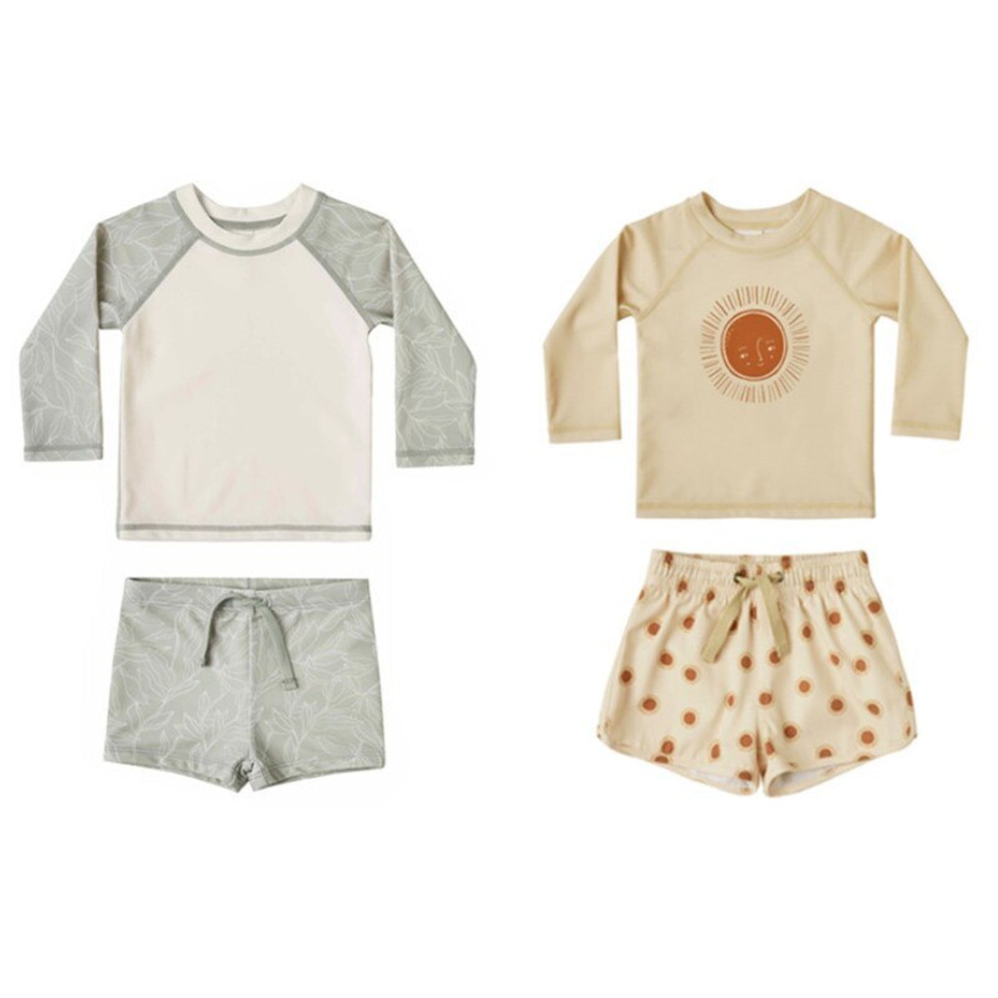 -キッズ ボーイズ 水着 セット ラッシュガード セパレート スイムウェア【mh0000673】 - mamahalo shop - ベビー用水着 -  べビー服 - 子供服 - 男の子 - 女の子