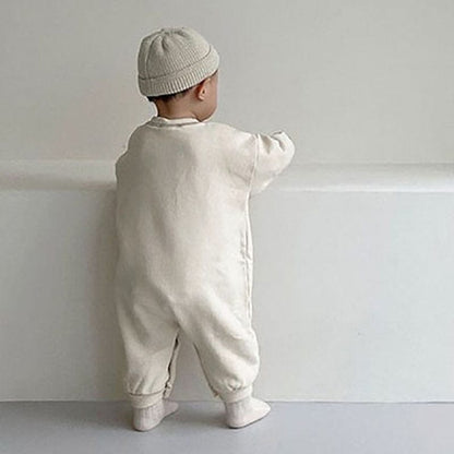 長袖ロンパース ベビー 長袖 裏起毛 ジャンプスーツ ロンパース【mh0000951】