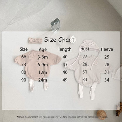 長袖ロンパース ベビー くま ベア くま耳 長袖 ロンパース【mh0000955】