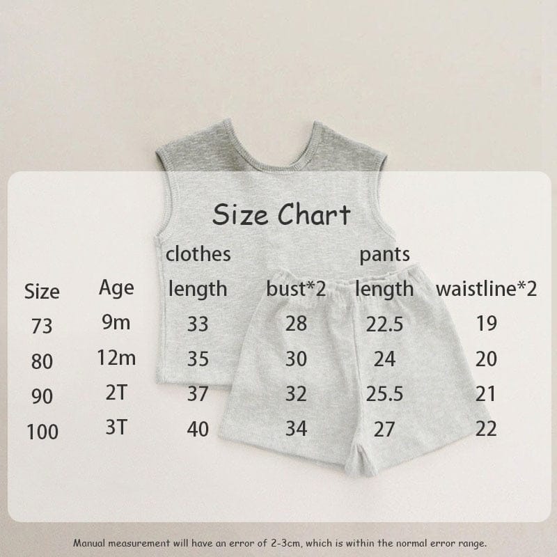 ノースリーブセットアップ ベビー セットアップ タンクトップ ブルマパンツ ショートパンツ【mh0001448】