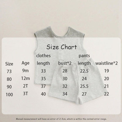 ノースリーブセットアップ ベビー セットアップ タンクトップ ブルマパンツ ショートパンツ【mh0001448】