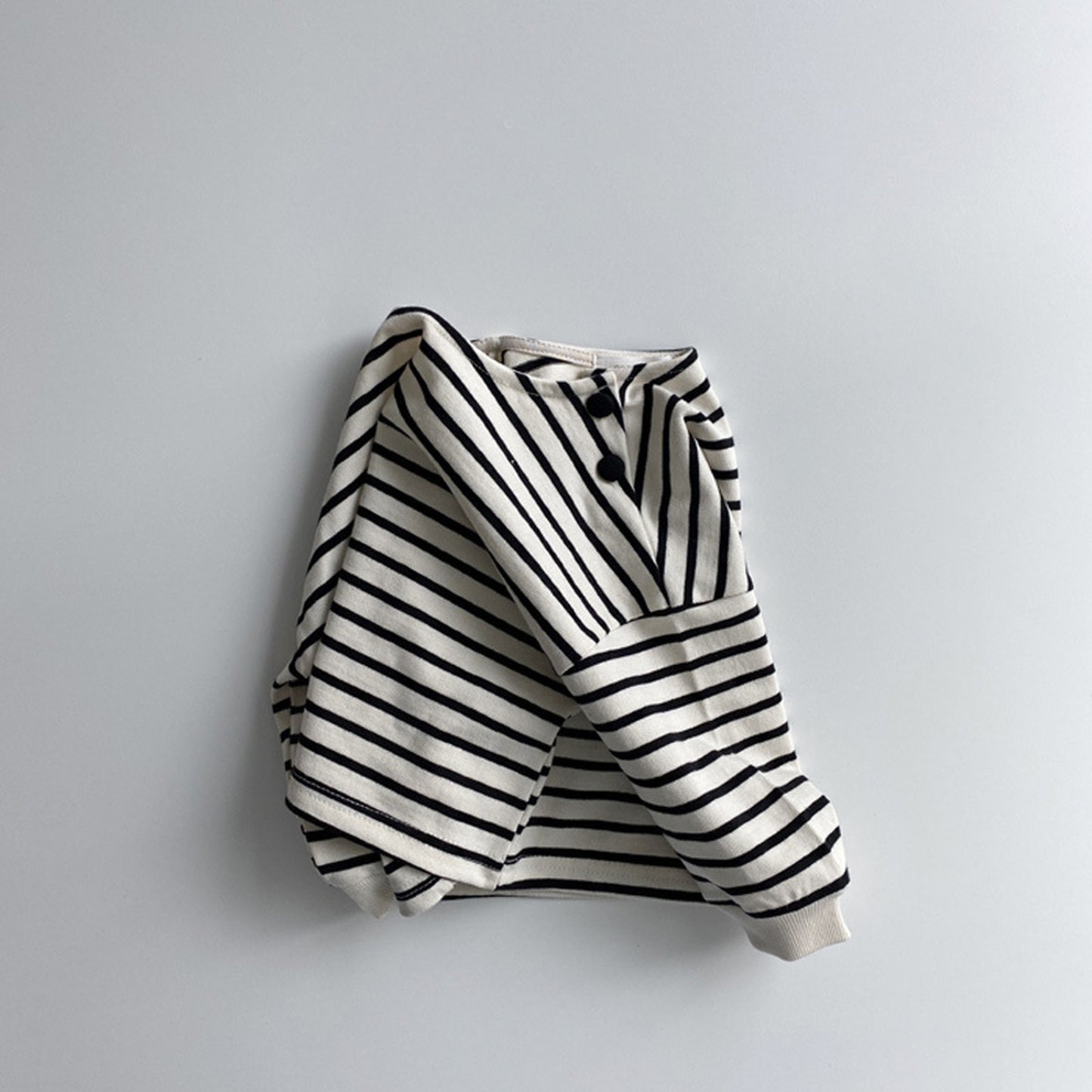 -ベビー ボーダー トップス 長袖Tシャツ【mh0000092】 - mamahalo shop - 長袖Tシャツ -  べビー服 - 子供服 - 男の子 - 女の子