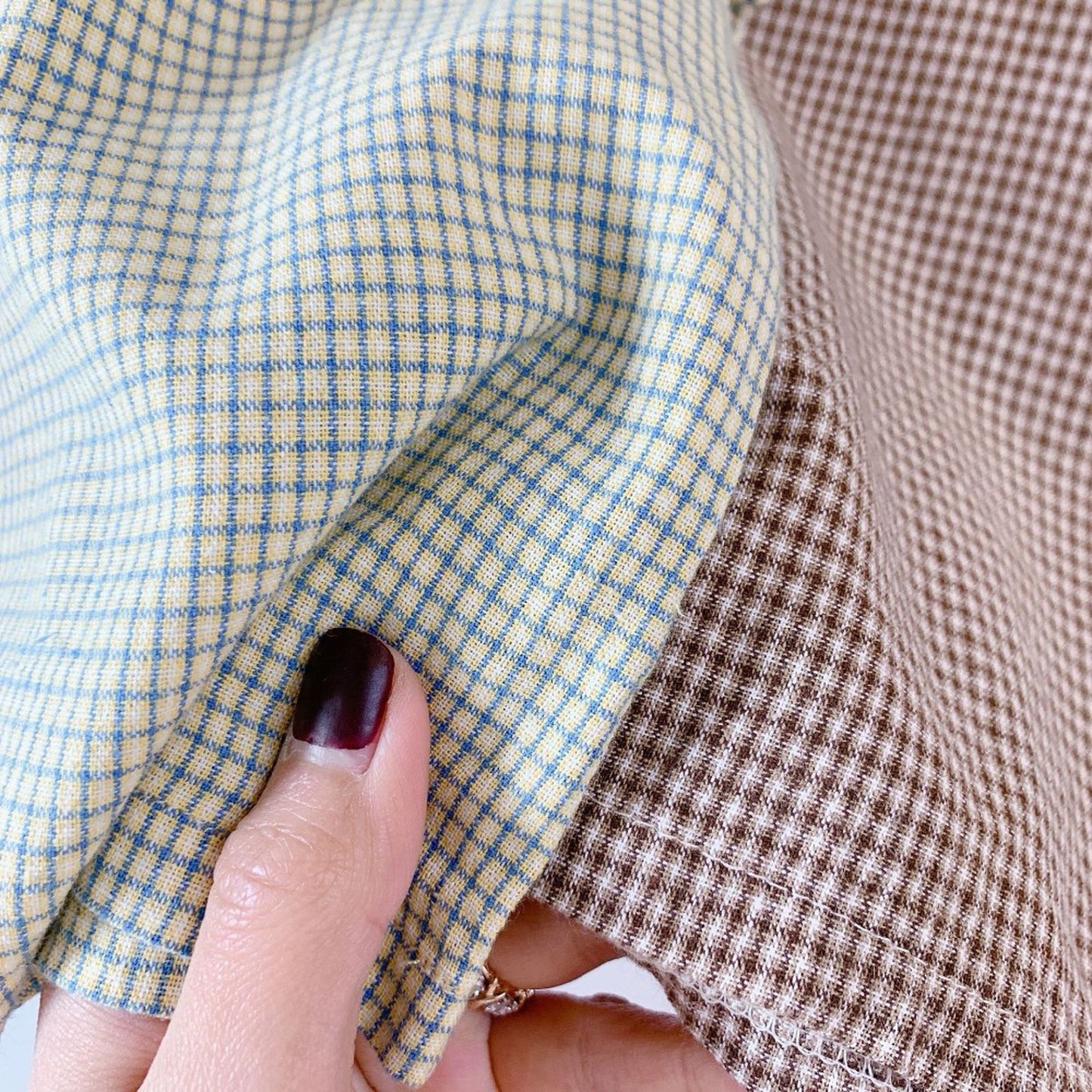 -キッズ ギンガムチェック ノースリーブ トップス - mamahalo shop - タンクトップ・キャミソール・ノースリーブトップス -  べビー服 - 子供服 - 男の子 - 女の子