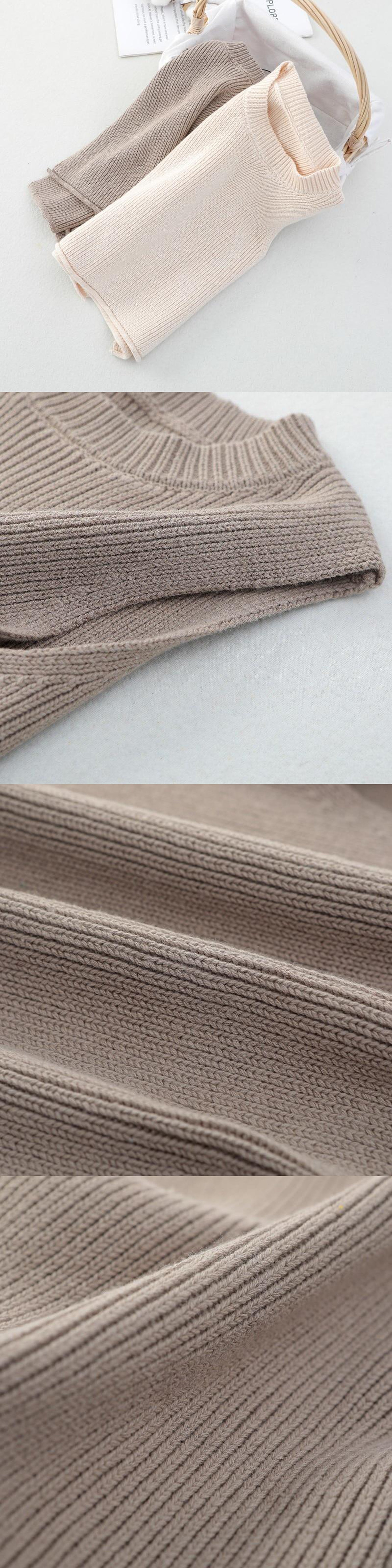 -ベビー ニット サイドオープン ベスト【mh0000314】 - mamahalo shop - ベスト -  べビー服 - 子供服 - 男の子 - 女の子