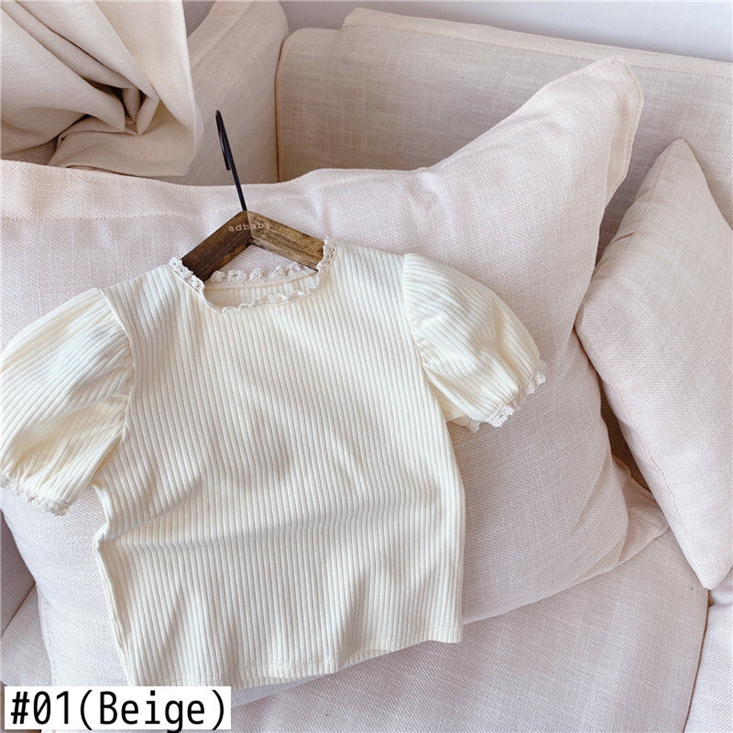 -キッズ レース 半袖 トップス - mamahalo shop - 半袖Tシャツ -  べビー服 - 子供服 - 男の子 - 女の子