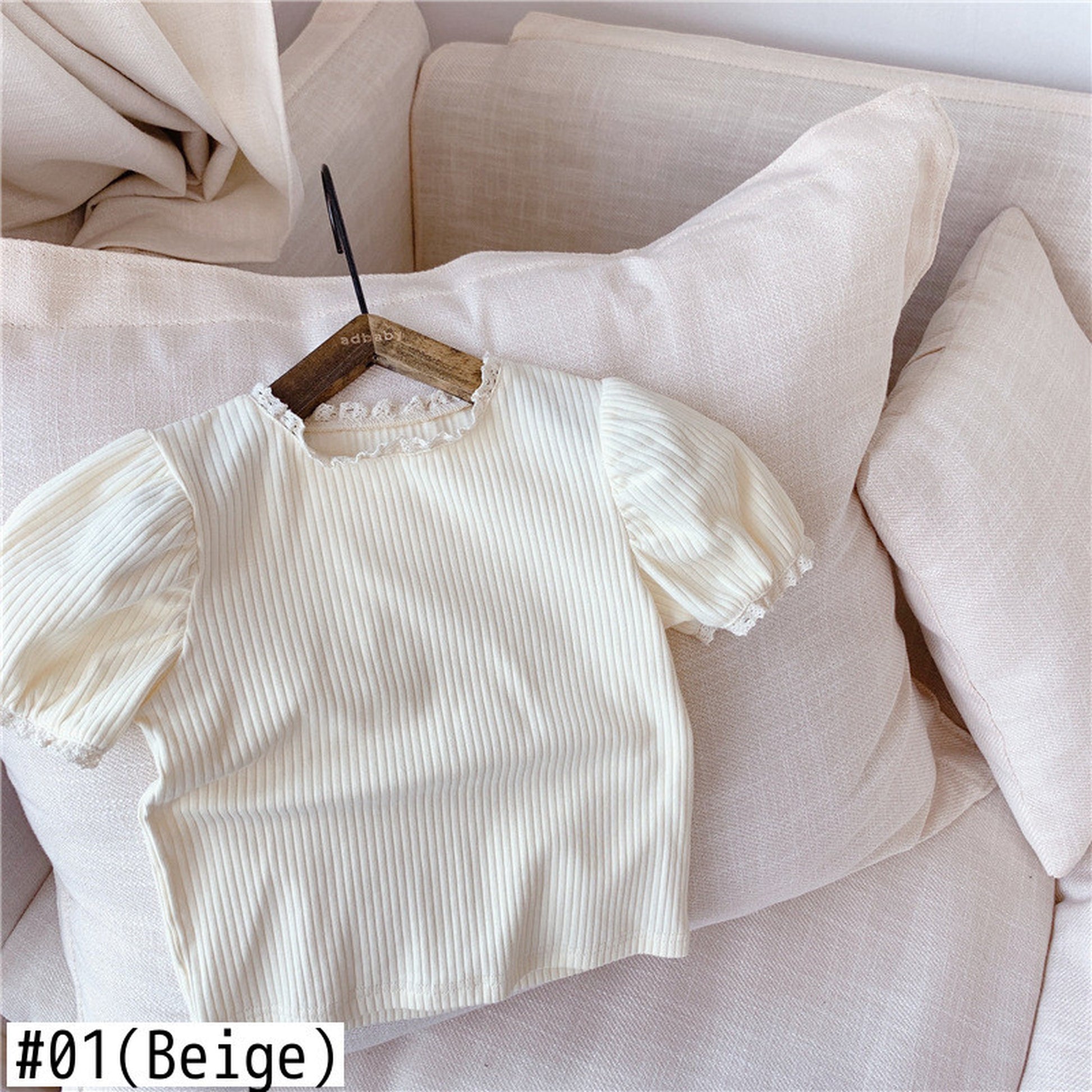 -キッズ レース 半袖 トップス - mamahalo shop - 半袖Tシャツ -  べビー服 - 子供服 - 男の子 - 女の子