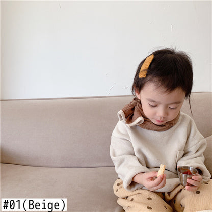 -キッズ フリース トップス【mh0000273】 - mamahalo shop - 長袖Tシャツ -  べビー服 - 子供服 - 男の子 - 女の子