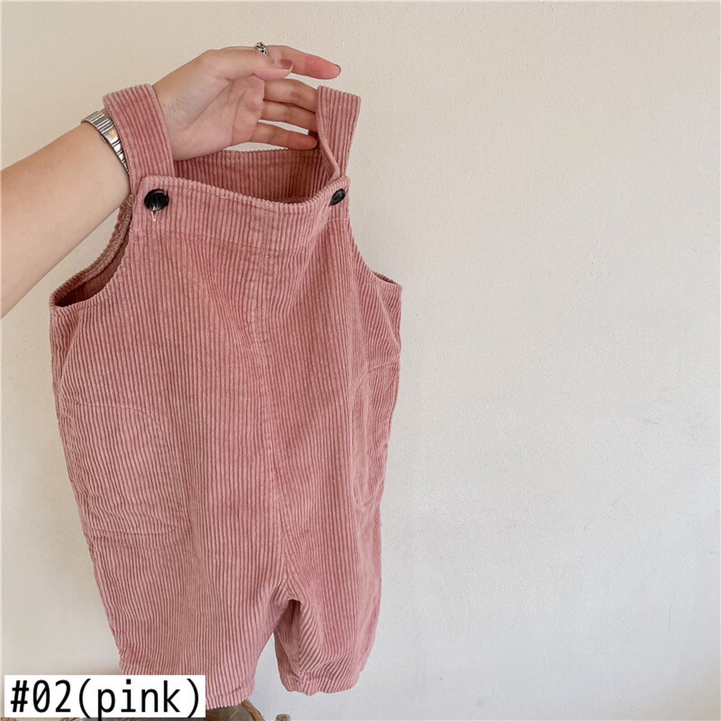 -キッズ コーデュロイ オーバーオール サロペット パンツ【mh0000399】 - mamahalo shop - オーバーオール -  べビー服 - 子供服 - 男の子 - 女の子