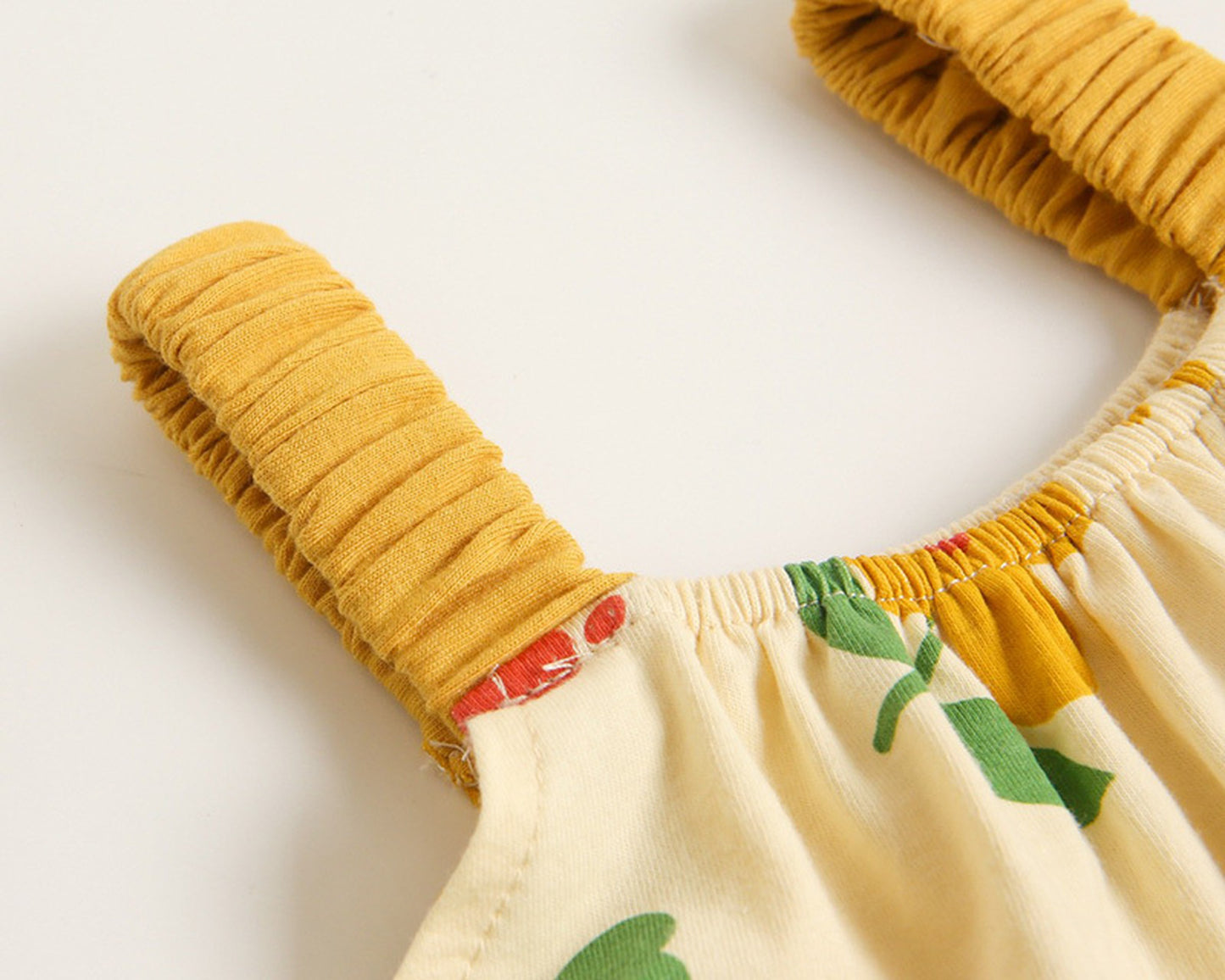 -ベビー フラワー セットアップ キャミソール トップス ブルマ パンツ - mamahalo shop - ノースリーブセットアップ -  べビー服 - 子供服 - 男の子 - 女の子