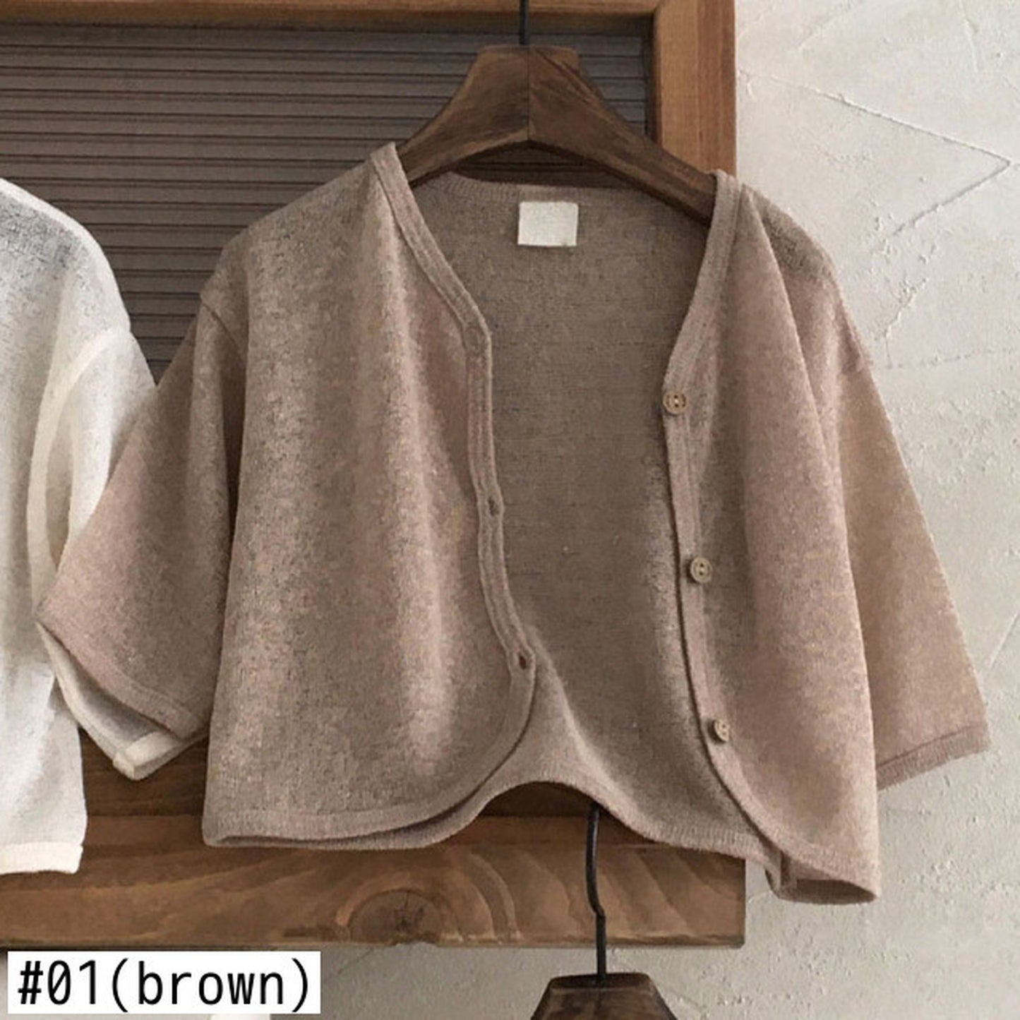 -ベビー フラワー 無地 カーディガン - mamahalo shop - カーディガン・パーカー -  べビー服 - 子供服 - 男の子 - 女の子