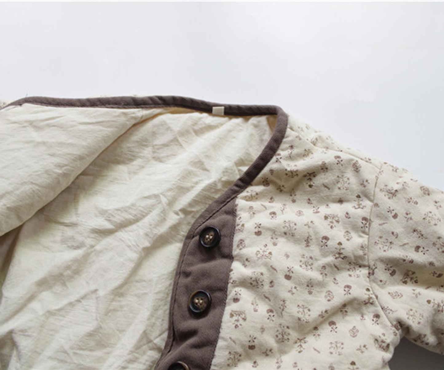 -キッズ フラワー ジャケット【mh0000300】 - mamahalo shop - ショートコート・ジャケット・ジャンパー -  べビー服 - 子供服 - 男の子 - 女の子