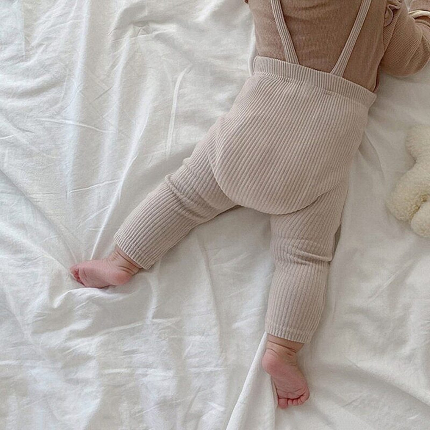 -ベビー サスペンダー レギンス パンツ【mh0000405】 - mamahalo shop - レギンスパンツ -  べビー服 - 子供服 - 男の子 - 女の子