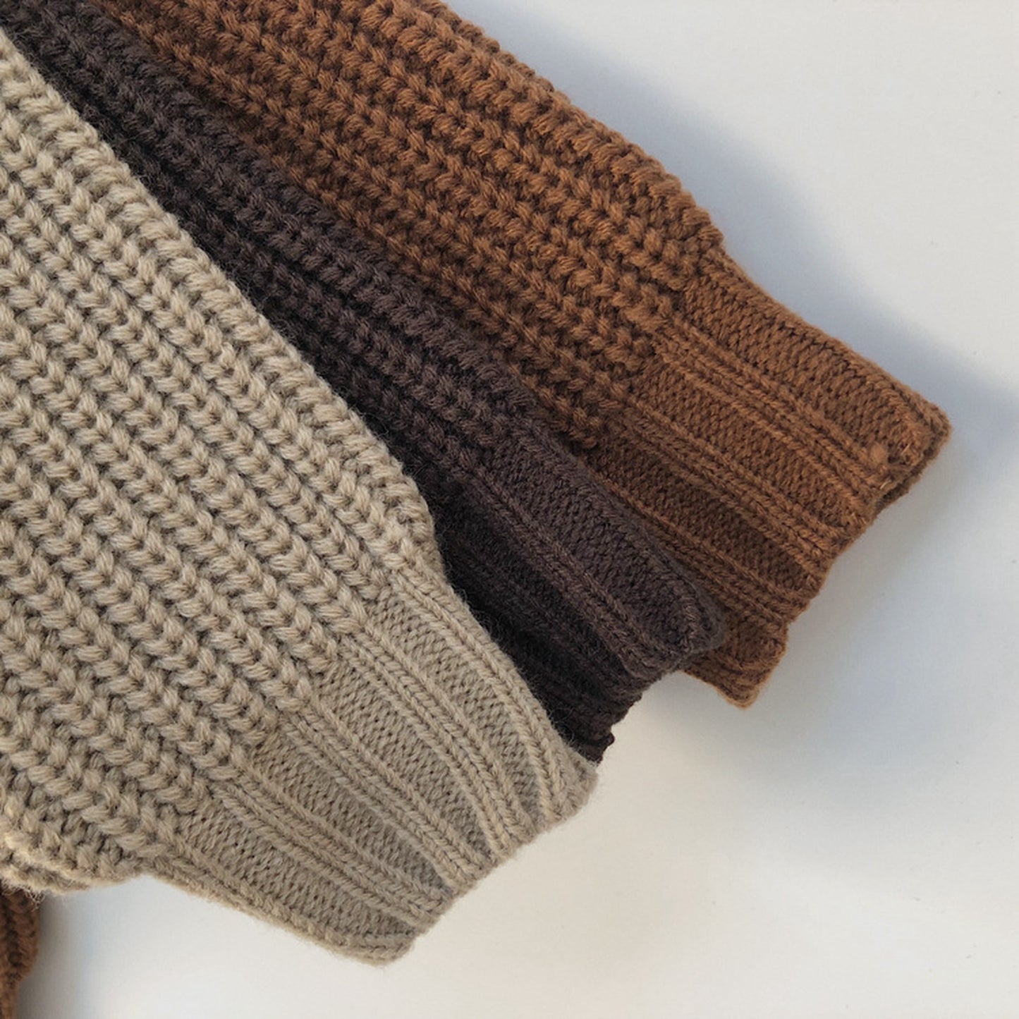 -キッズ シンプル ニット セーター【mh0000261】 - mamahalo shop - ニット・セーター -  べビー服 - 子供服 - 男の子 - 女の子