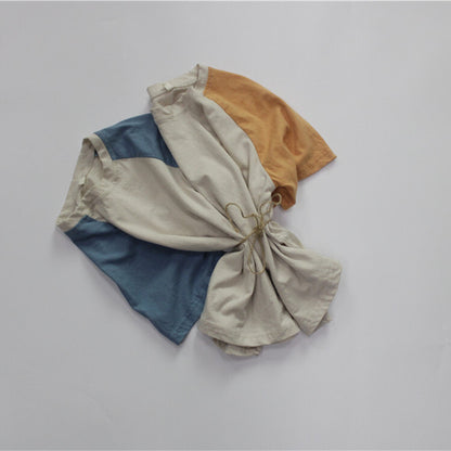 -キッズ ラグラン 半袖 Tシャツ - mamahalo shop - 半袖Tシャツ -  べビー服 - 子供服 - 男の子 - 女の子