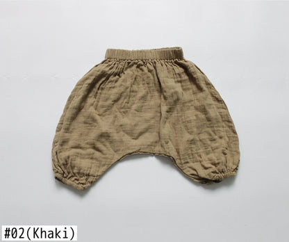 -キッズ サルエル パンツ【mh0000533】 - mamahalo shop - ロングパンツ・スウェットパンツ -  べビー服 - 子供服 - 男の子 - 女の子