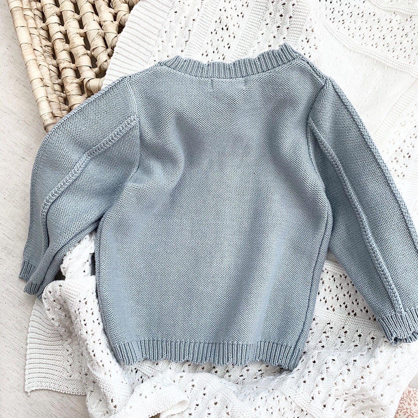 カーディガン・パーカー ベビー キッズ ニット フラワー 刺繍 カーディガン【mh0000248】