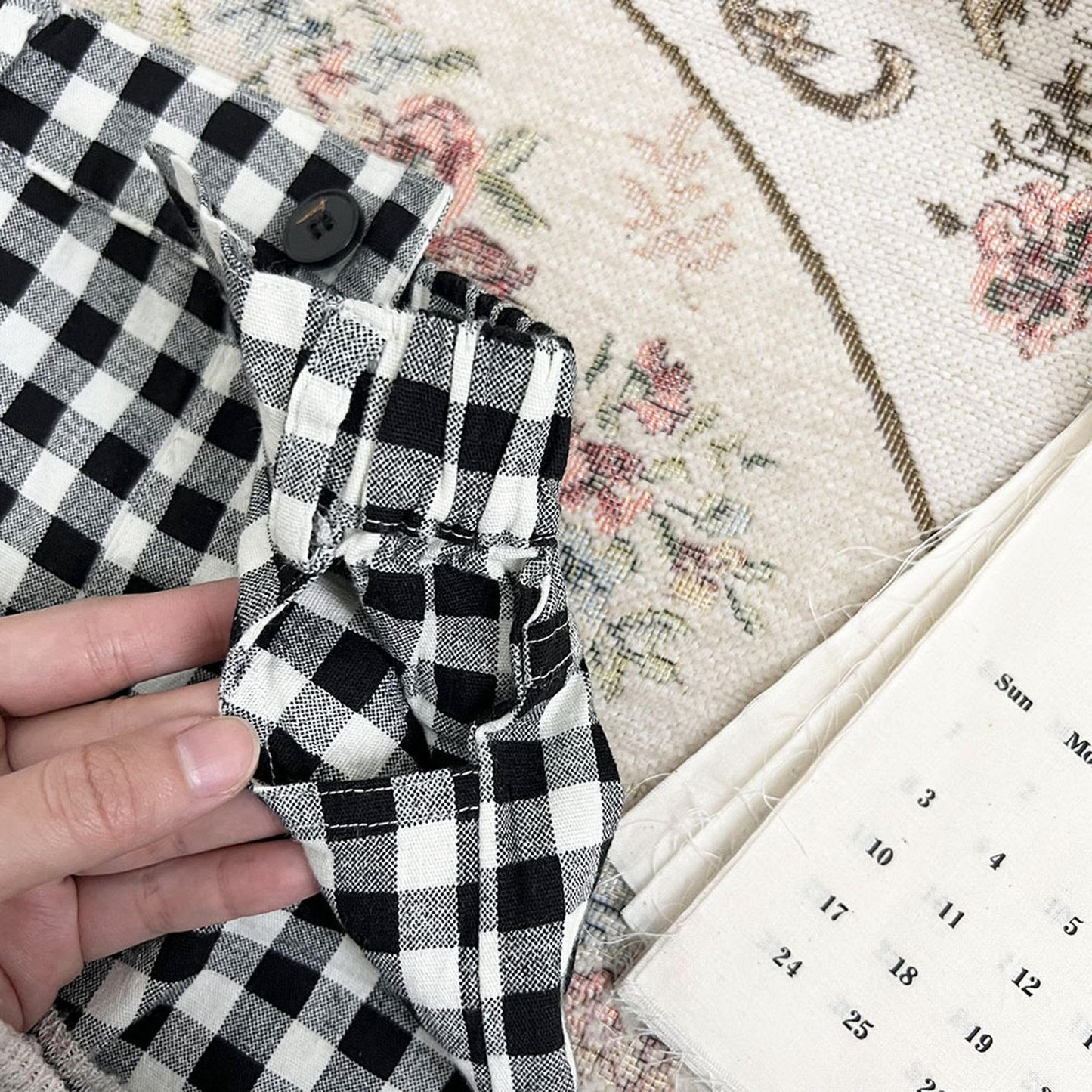 ハーフパンツ・ショートパンツ ベビー キッズ チェック ショートパンツ【mh0000769】