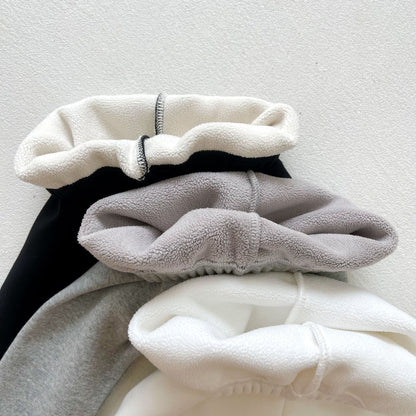 -ベビー リボン 裏起毛 レギンス パンツ【mh0000256】 - mamahalo shop - レギンスパンツ -  べビー服 - 子供服 - 男の子 - 女の子