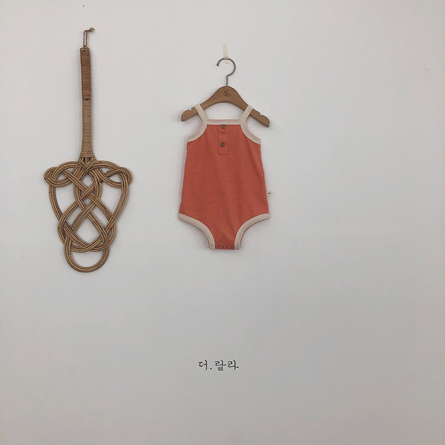 -ベビーロンパース キャミソールボディスーツ タンクロンパース 3カラー【mh0000535】 - mamahalo shop - ノースリーブロンパース -  べビー服 - 子供服 - 男の子 - 女の子