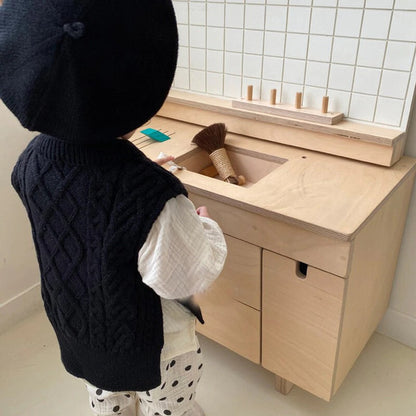 -ベビー ニット ベスト【mh0000247】 - mamahalo shop - ベスト -  べビー服 - 子供服 - 男の子 - 女の子