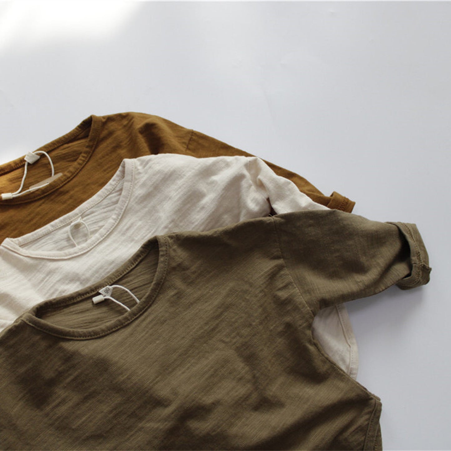 -キッズ シンプル 長袖 Tシャツ【mh-0000232】 - mamahalo shop - 長袖Tシャツ -  べビー服 - 子供服 - 男の子 - 女の子