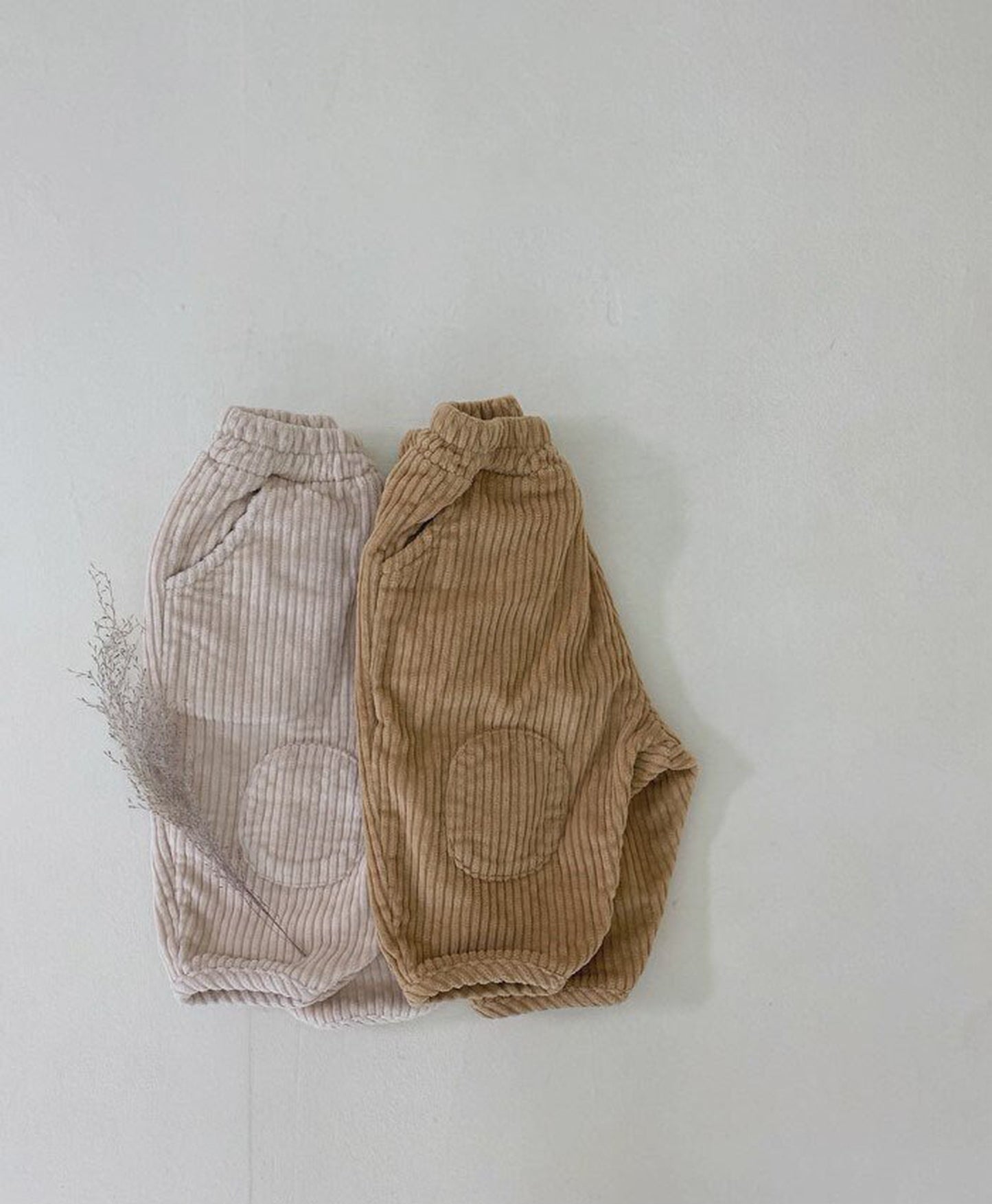 -ベビー コーデュロイ ルーズ パンツ【mh0000272】 - mamahalo shop - ロングパンツ・スウェットパンツ -  べビー服 - 子供服 - 男の子 - 女の子