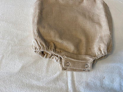 -ベビー コーデュロイ レインボー ロンパース - mamahalo shop - ノースリーブロンパース -  べビー服 - 子供服 - 男の子 - 女の子