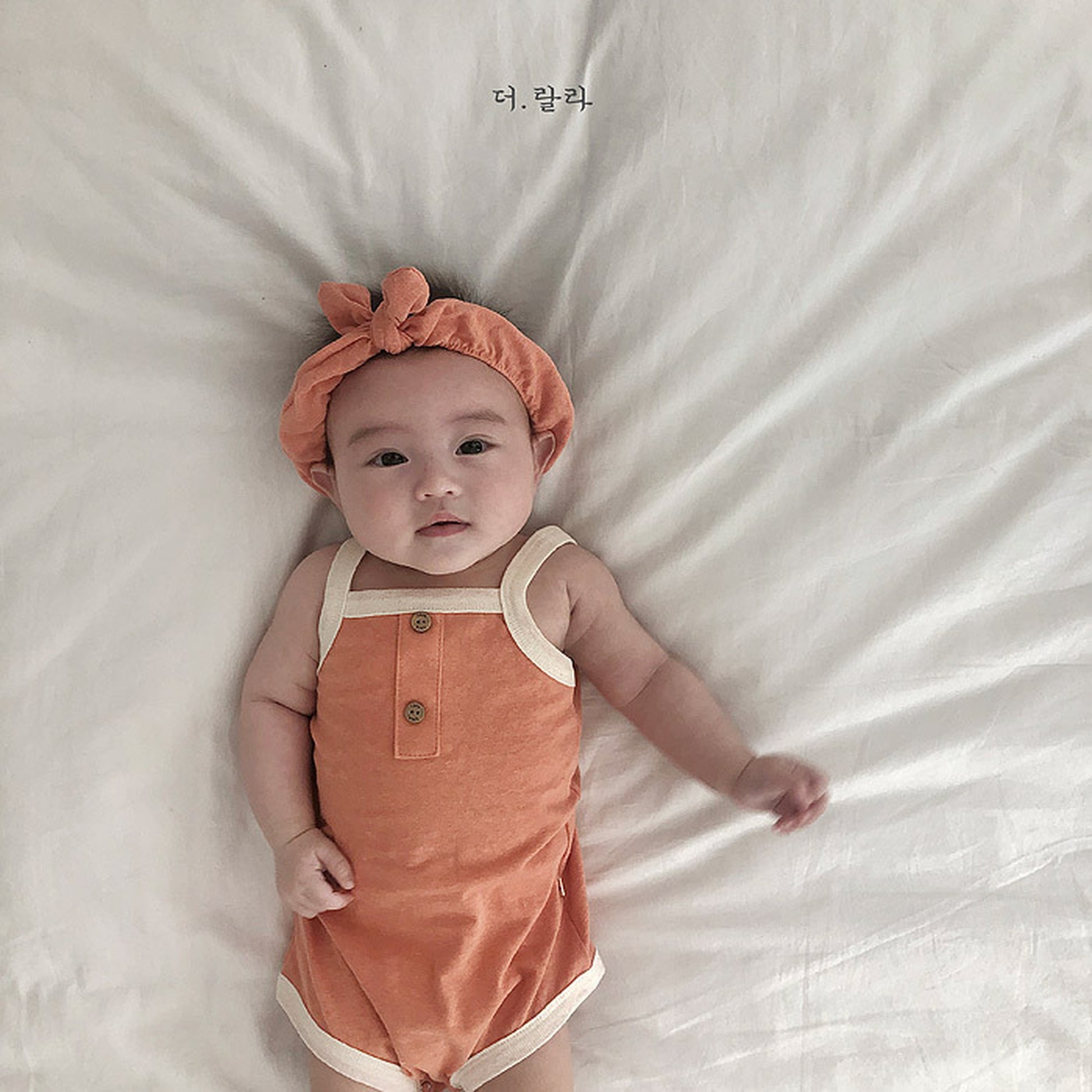 -ベビーロンパース キャミソールボディスーツ タンクロンパース 3カラー【mh0000535】 - mamahalo shop - ノースリーブロンパース -  べビー服 - 子供服 - 男の子 - 女の子