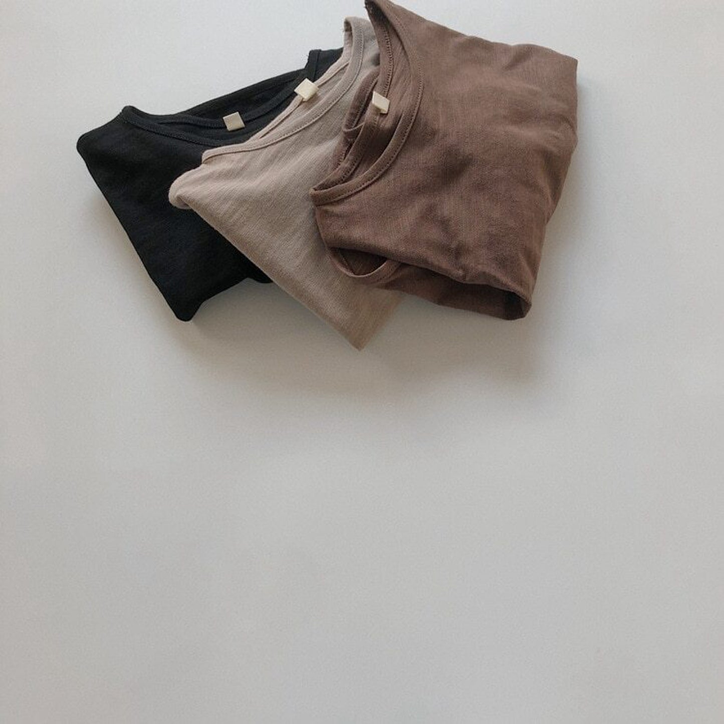 -キッズ シンプル 長袖 Tシャツ【mh0000233】 - mamahalo shop - 長袖Tシャツ -  べビー服 - 子供服 - 男の子 - 女の子