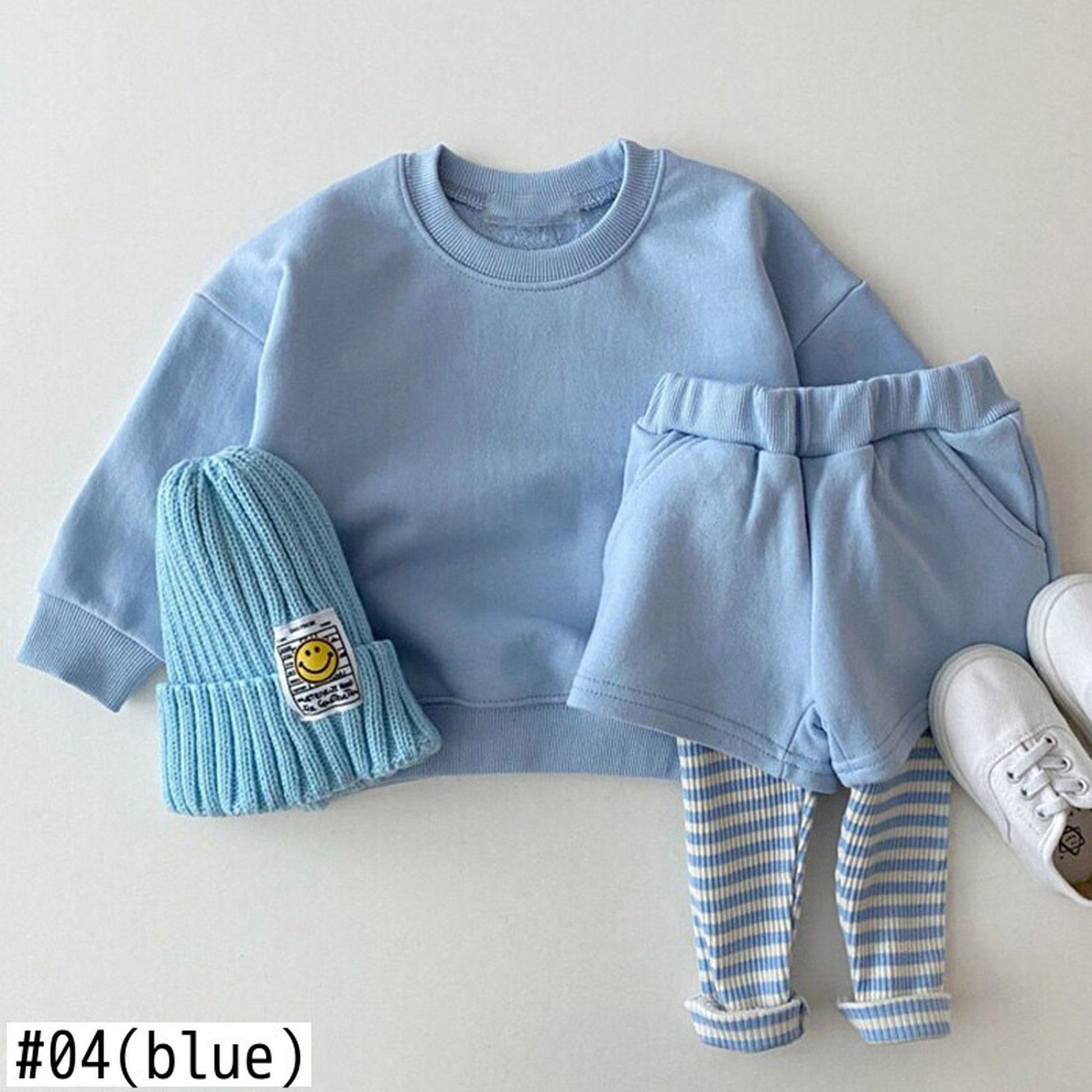 -☺︎ ベビー セットアップ トレーナー ドッキング レギンス パンツ スウェット - mamahalo shop - 長袖セットアップ -  べビー服 - 子供服 - 男の子 - 女の子