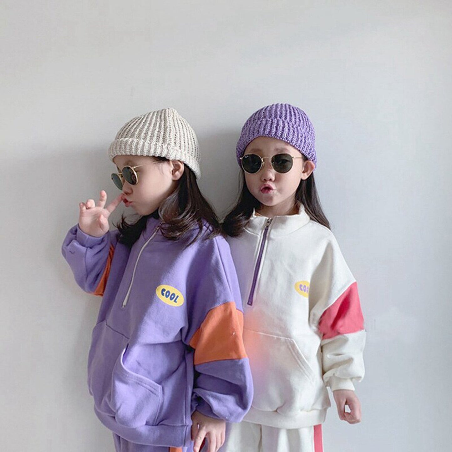 -ベビー キッズ スウェット セットアップ トップス パンツ【mh0000224】 - mamahalo shop - 長袖セットアップ -  べビー服 - 子供服 - 男の子 - 女の子