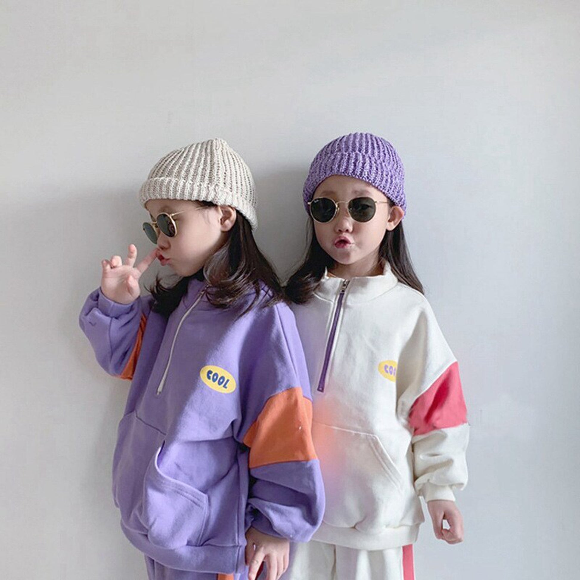 -ベビー キッズ スウェット セットアップ トップス パンツ【mh0000224】 - mamahalo shop - 長袖セットアップ -  べビー服 - 子供服 - 男の子 - 女の子