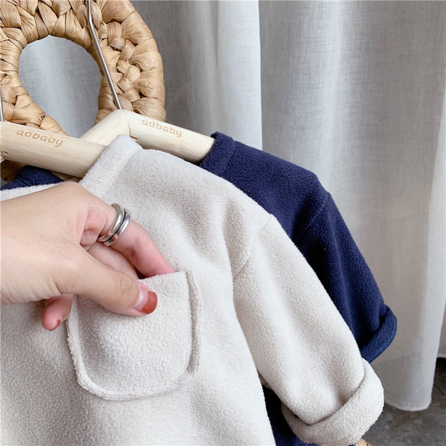 -キッズ フリース トップス【mh0000273】 - mamahalo shop - 長袖Tシャツ -  べビー服 - 子供服 - 男の子 - 女の子