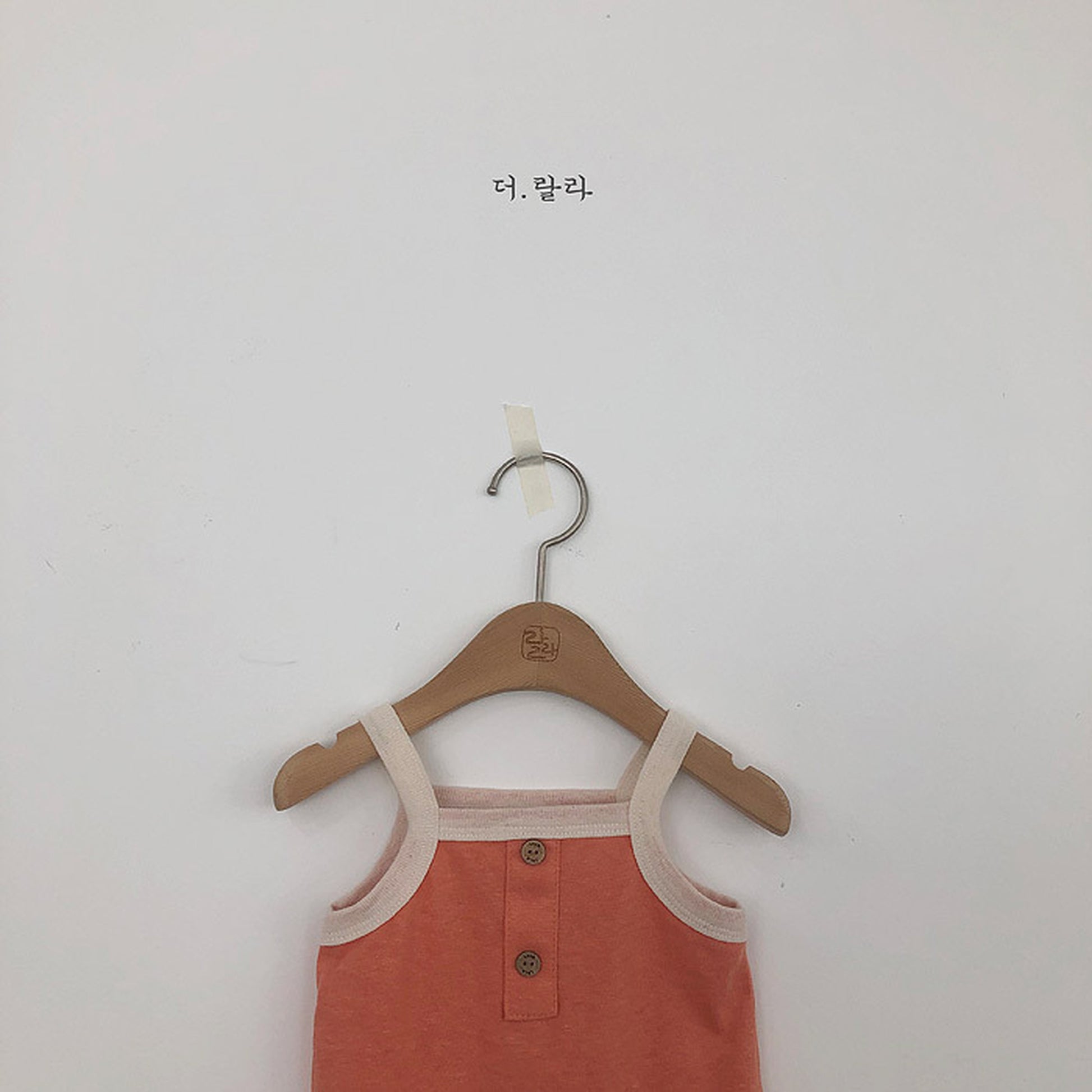 -ベビーロンパース キャミソールボディスーツ タンクロンパース 3カラー【mh0000535】 - mamahalo shop - ノースリーブロンパース -  べビー服 - 子供服 - 男の子 - 女の子