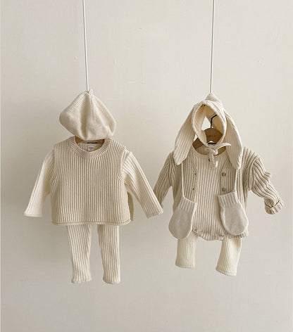 -ベビー セットアップ トップス パンツ - mamahalo shop - 長袖セットアップ -  べビー服 - 子供服 - 男の子 - 女の子