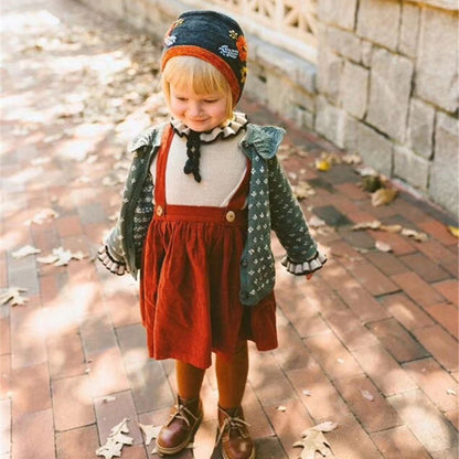 -ベビー ニット フリル襟 カットソー トップス【mh0000099】 - mamahalo shop - ニット・セーター -  べビー服 - 子供服 - 男の子 - 女の子