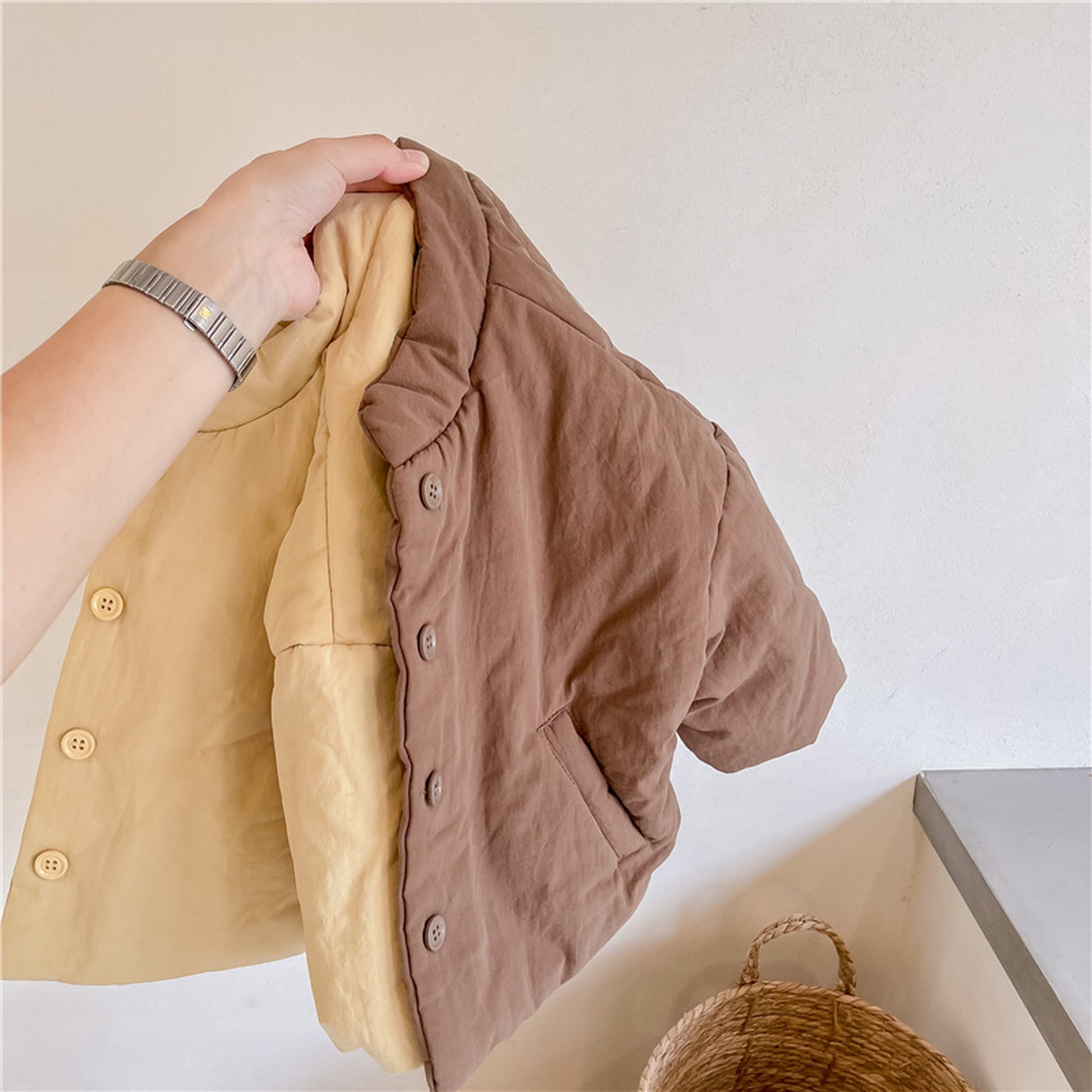 -キッズ ジャケット コート アウター【mh0000246】 - mamahalo shop - ショートコート・ジャケット・ジャンパー -  べビー服 - 子供服 - 男の子 - 女の子