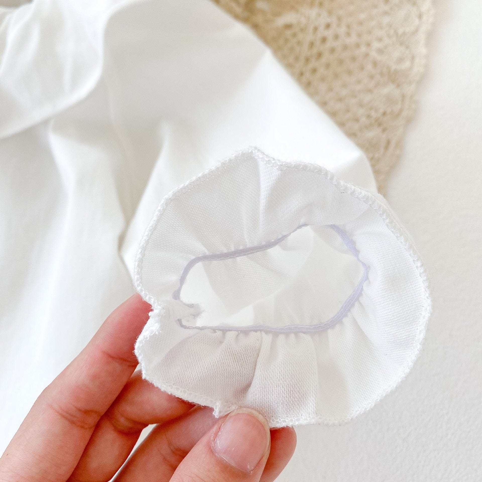 長袖シャツ・ブラウス ベビー フリル襟 長袖ブラウス【mh0000085】